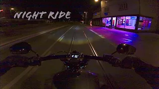 Harley-Davidson Breakout Night Ride | Pure Engine Sound