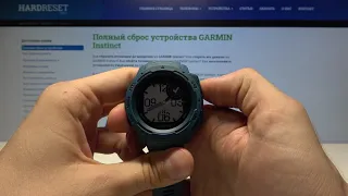 Как изменить циферблат на Garmin Instinct — Персонализация часов