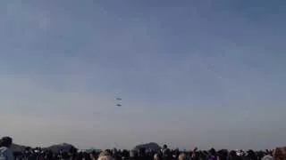 岐阜基地航空祭2013F15対F2加速対決