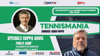 Speciale Coppa Davis con Paolo Canè  in live TennisMania 🎾 il 18 settembre 2023