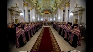 Всенощное бдение в Спасо-Преображенском кафедральном соборе г. Одессы