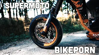 KTM EXC 450 SUPERMOTO BUILD / BIKEPORN