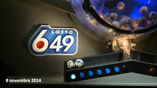 Tirage Lotto 6/49 8 novembre 2014