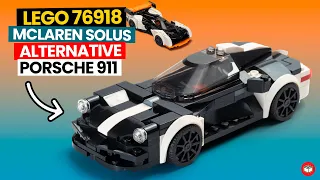 76918 McLaren SOLUS ▷ PORSCHE 911 - Lego Speed Champions Alternative FREE INSTRUCTIONS