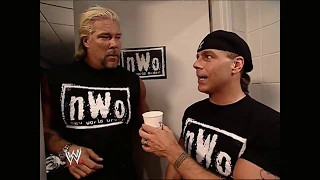 WWE RAW 6/10/2002 Kevin Nash & Shawn Michaels BACKSTAGE