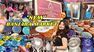 Banjara Market Latest Collection | Starting from ₹80 😱 *CHEAPEST* Home Decor Haul