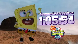 (Segmented Speedrun) The SpongeBob SquarePants Movie In 1:05:54 (No PMS/Xbox Any%)