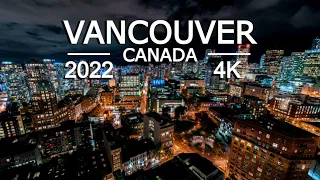 Stunning Vancouver 2022 in 4K Ultra HD - Beautiful Music Drone and Walk Footage | Vancouver, Canada