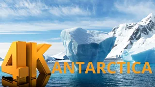 ANTARCTICA 4K Ultra HD 60fps [HDR] 🎞 Scenic relaxation film with Calming music for stress relief