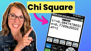 Chi Square Easy With The TI-84 Calculator | Chi Square Expected Values