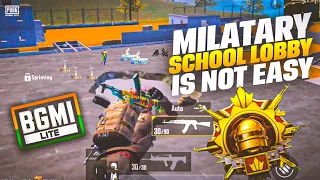 Milatary School Lobby Is Not Easy | PUBG MOBILE LITE GAMEPLAY | OnePlus,9R,9,8T,7T,7,6T,8,N105G,N
