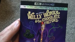Willy Wonka & The Chocolate Factory 4K Ultra HD + Blu-Ray + Digital Unboxing