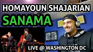 Reaction to - Homayoun Shajarian - Sanama - Washington DC (Live) همایون شجریان - صنما!! WOW!!