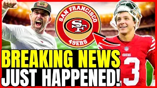 🔥YOU WILL NOT BELIEVE! THIS EXCELLENT NEWS JUST CAME OUT! SAN FRANCISCO 49ERS BREAKING NEWS!