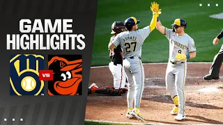 Brewers vs. Orioles Game Highlights (4/13/24) | MLB Highlights