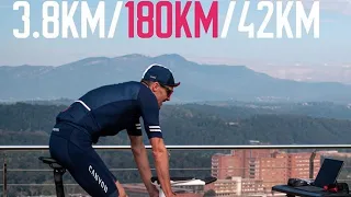 JAN FRODENO Does 8.5 Hour Virtual Ironman