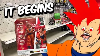 Dragon Ball SH Figuarts Hunt for the NEW Super Saiyan God Goku