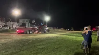 Nowthen 2023 ih 1468 exhibition tractor pull