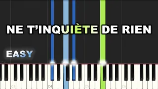 Ne T’inquiète De Rien (My Life Is In Your Hands) | EASY PIANO TUTORIAL BY Extreme Midi