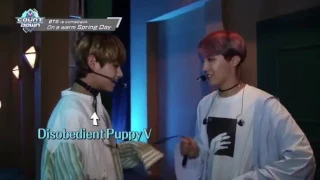 Spring Day - BTS(Taehyung cut) | @M!Countdown Behind Scenes