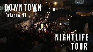 Downtown Orlando, FL Nightlife Tour | Local Nightclubs and Bars (Night Walk)