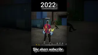 FREE FIRE Evolution 2017 to 2030🔥 | #shorts #trending #freefire #ffstatus