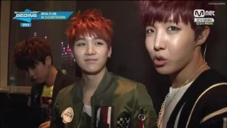 [ENG SUB]141113 BTS - M Countdown Begins Diana TvSanders