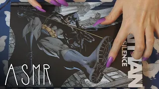 ASMR DC Comic book haul (🎧 soft spoken, light tapping & tracing)