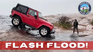 Flash Flooding! | Flooded Trails in Moab | Off Road Adventure