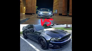 Genesis Coupe 2.0T vs Mustang GT 5.0