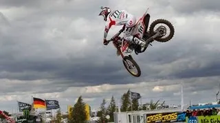 An on-board lap of Teutschenthal, Germany with Evgeny Bobryshev MXGP Round 16