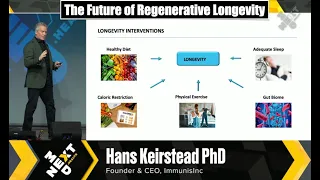 The Future of Regenerative Longevity-  Hans Keirstead