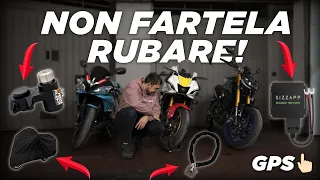 4 OGGETTI *ESSENZIALI* PER EVITARE IL FURTO MOTO - I MIGLIORI ANTIFURTO PER MOTO