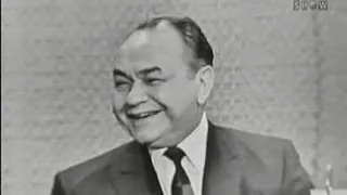 What's My Line? - Edward G. Robinson; Martin Gabel [panel] (Dec 18, 1960)