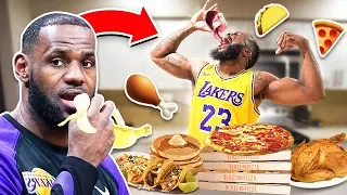 Eating The Lebron James Diet For 24 Hours!