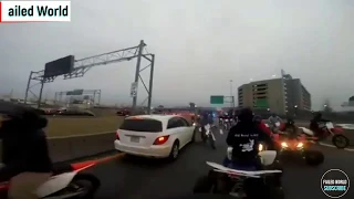 Extremely Dangerous ☣️ Crazy Motorcycle Gangs☣️ Angry People vs Police Chase