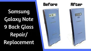 Samsung Galaxy Note9 Back Glass Replacement | How To