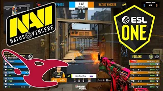 NaVi vs Mousesports (Train) ESL One Cologne 2020 HIGHLIGHTS