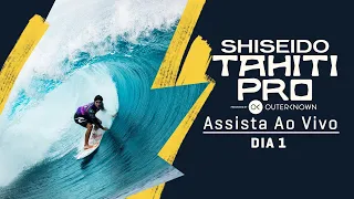 ASSISTA AO VIVO SHISEIDO Tahiti Pro pres by Outerknown 2023 - Dia 1