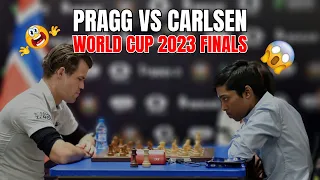 Why Magnus Carlsen is called GOD of ENDGAME for a Reason | Pragg vs Carlsen  2023 Finals