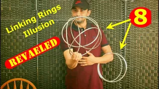 magic trick revealed ... linking rings illusion