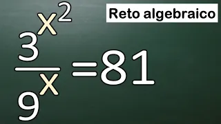 CÓMO RESOLVER ESTA ECUACIÓN EXPONENCIAL. Álgebra Básica