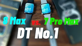 DT 8 Max vs.  DT 7 Pro Max - Відео порівняння