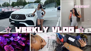 WEEKLY VLOG: I went shopping for my *DREAM CAR*, apartment hunting, New Tattoos, Family dinner, Etc