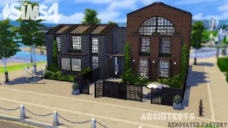 Architects Renovated factory / THE SIMS 4 / NO CC / stop motion