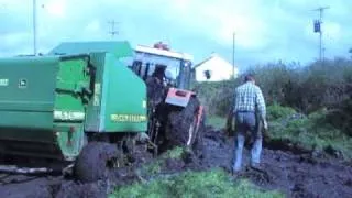 zetor 14245 and 8145 tractors stuck