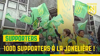 Supporters : Près de 1000 supporters à la Jonelière !