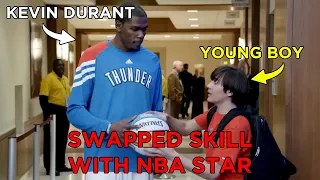 The Little Boy Who Swapped Skills with NBA Player Kevin Durant, and Became a Star at His School