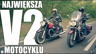 Moto Guzzi California vs. Eldorado: 1400 cm³ - ponad 180 km/h  Największa V2 w motocyklu