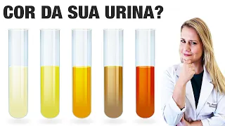 O que a COR DA SUA URINA revela sobre SUA SAÚDE! (E o que fazer!)